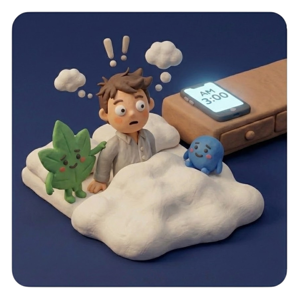 夜中に目が覚める中途覚醒の原因と対策