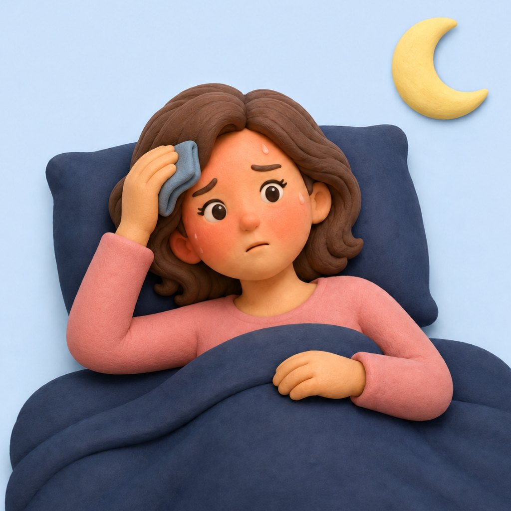 更年期に多い眠りの悩みチェックリスト